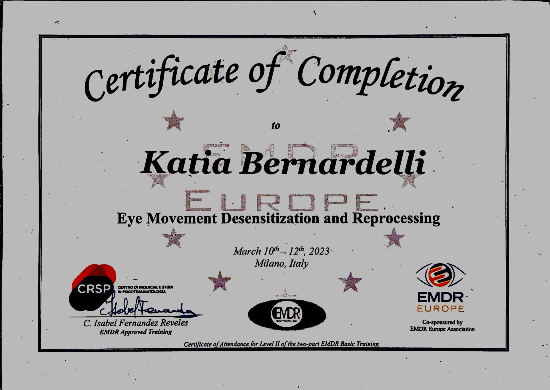 EMDR livello 2