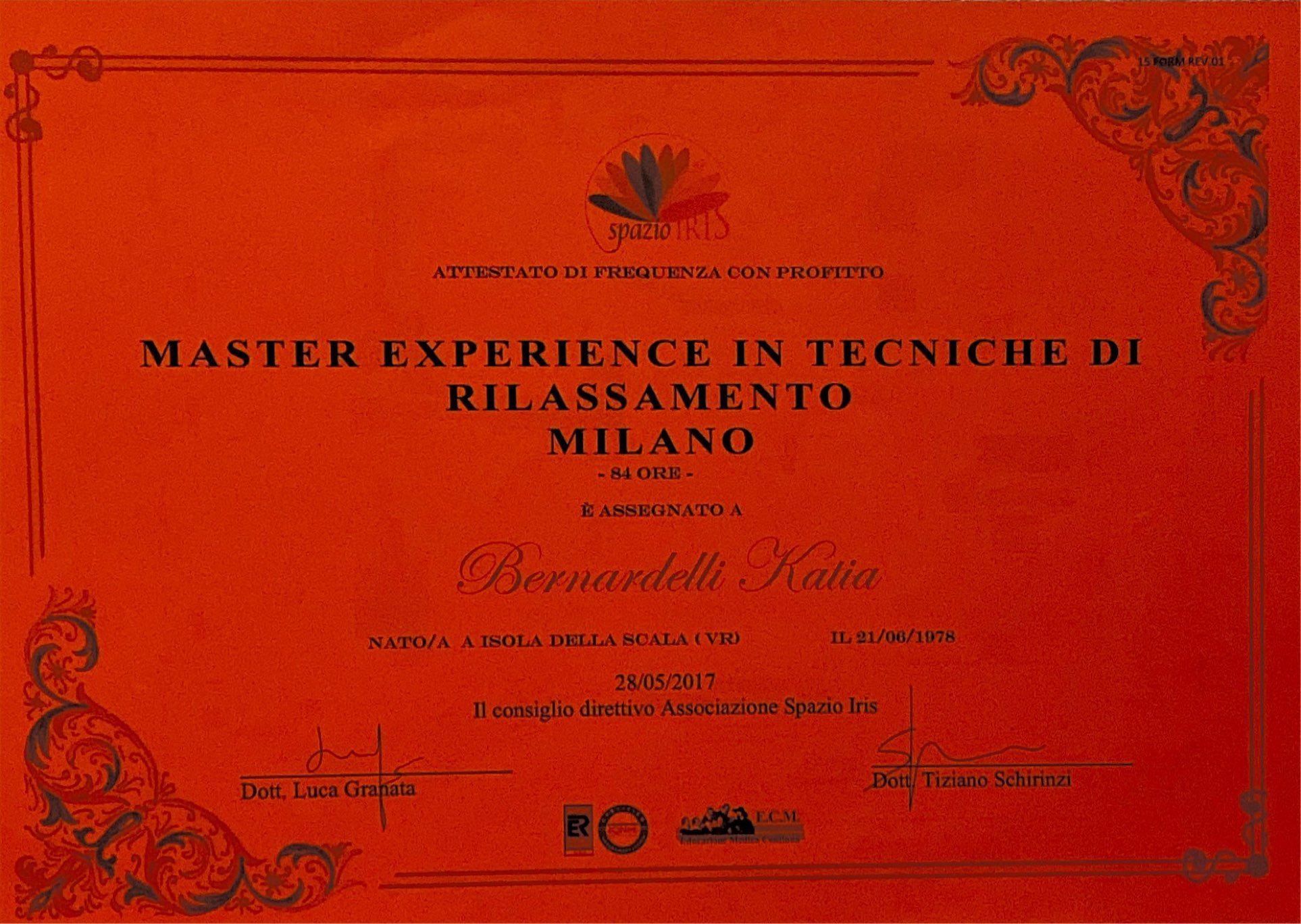 Master tecniche di rilassamnto